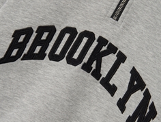 Name It grey melange Brooklyn halv lynlås sweatshirt